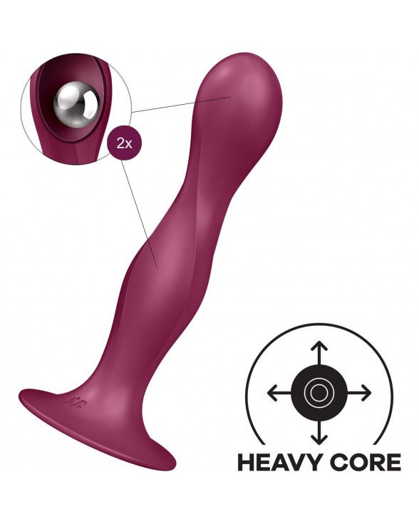 Ділдо Satisfyer Double Ball-R Red - 1