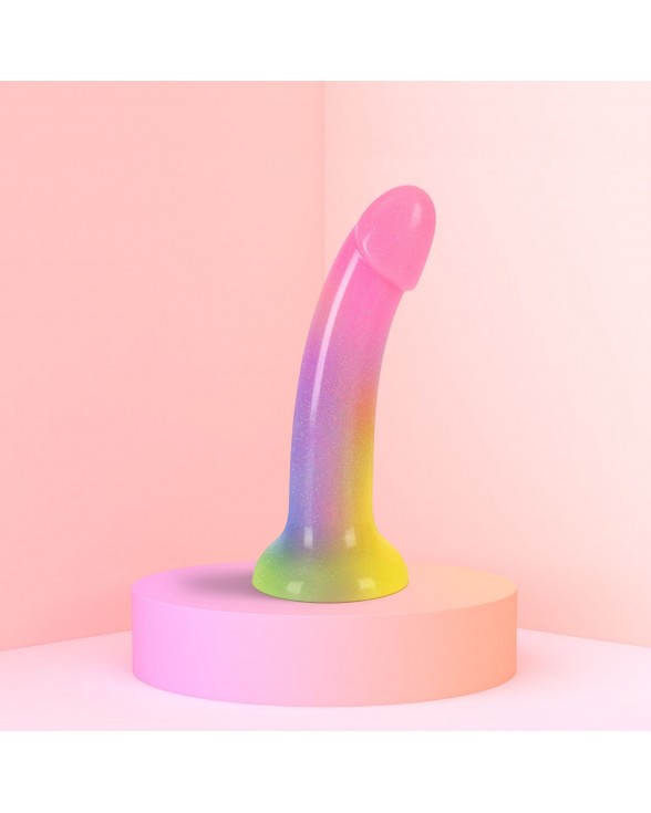 Дилдо с градиентом и блестками Love To Love Dildolls — Stargazer - 4