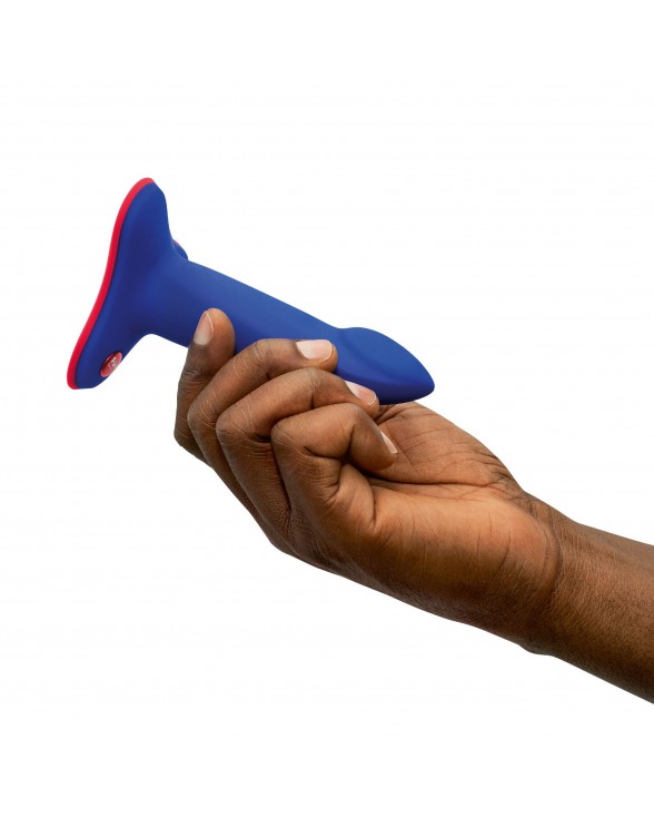 Фаллоимитатор Fun Factory LIMBA FLEX S, синий - 7