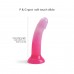 Дилдо с розовым градиентом и блестками Love To Love DILDOLLS - SUNRISE - 1