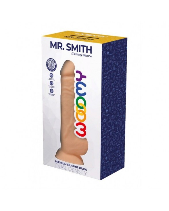 Силіконовий фалоімітатор Wooomy Mr.Smith - 1
