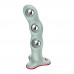 Фаллоимитатор Fun Factory BOUNCER Light Green, шарики внутри, эффект вибрации - 5