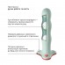 Фаллоимитатор Fun Factory BOUNCER Light Green, шарики внутри, эффект вибрации - 7