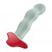 Фаллоимитатор Fun Factory BOUNCER Light Green, шарики внутри, эффект вибрации - 1
