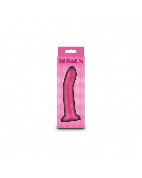 Дилдо NS Novelties Royals - 5" Charlie - Metallic Pink - 2