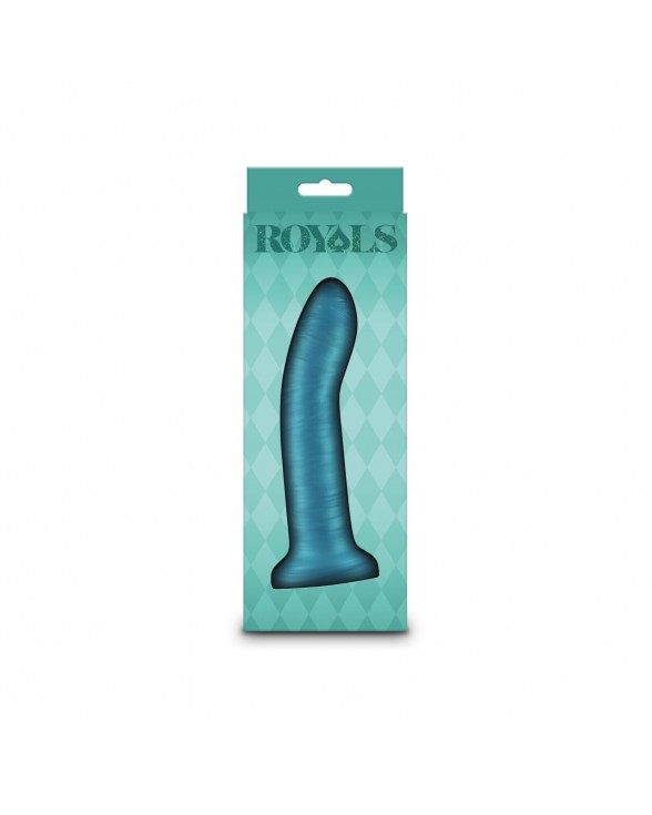 Дилдо NS Novelties Royals - 6" Charlie - Metallic Teal - 2