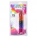 Ділдо Doc Johnson Crystal Jellies - 7.5 Inch Dong - Rainbow - 4