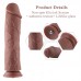 Силіконовий фалоімітатор для секс-машин Hismith 11″ Silicone Dildo, система KlicLok - 1
