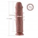 Силіконовий фалоімітатор для секс-машин Hismith 11″ Silicone Dildo, система KlicLok - 3