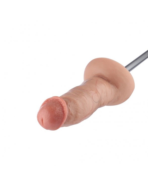 Гіперреалістичний фалоімітатор для секс-машин Hismith Hyper Realistic Silicone Dildo, KlicLok - 7