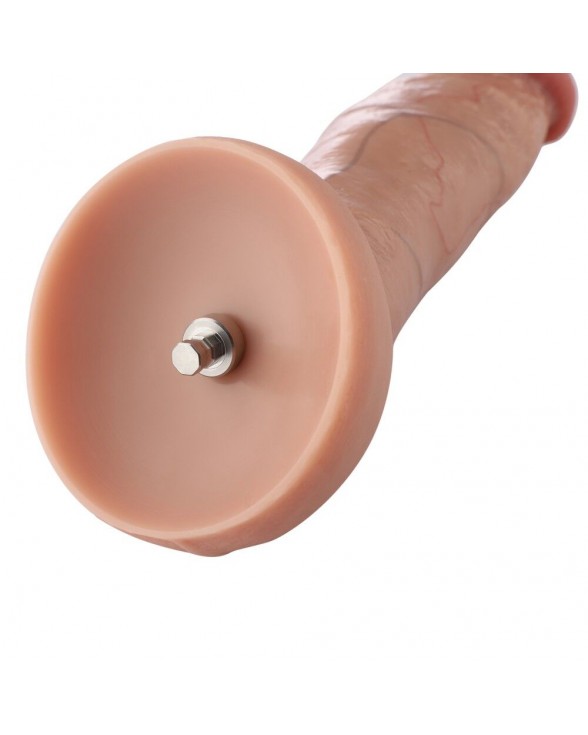Гіперреалістичний фалоімітатор для секс-машин Hismith Hyper Realistic Silicone Dildo, KlicLok - 6