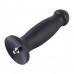 Силиконовый фаллоимитатор для секс-машин Hismith 7.2" Black Silicone Anal Dildo, система KlicLok - 6