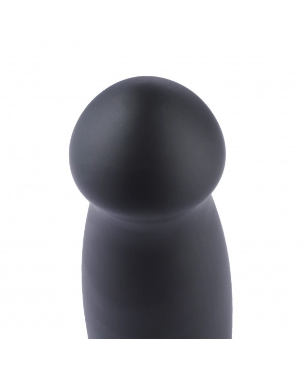 Силиконовый фаллоимитатор для секс-машин Hismith 7.2" Black Silicone Anal Dildo, система KlicLok - 9