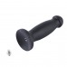 Силиконовый фаллоимитатор для секс-машин Hismith 7.2" Black Silicone Anal Dildo, система KlicLok - 8