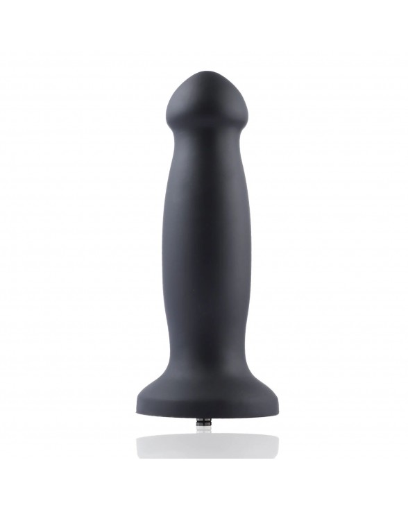 Силиконовый фаллоимитатор для секс-машин Hismith 7.2" Black Silicone Anal Dildo, система KlicLok