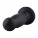 Силиконовый фаллоимитатор для секс-машин Hismith 7.2" Black Silicone Anal Dildo, система KlicLok - 5