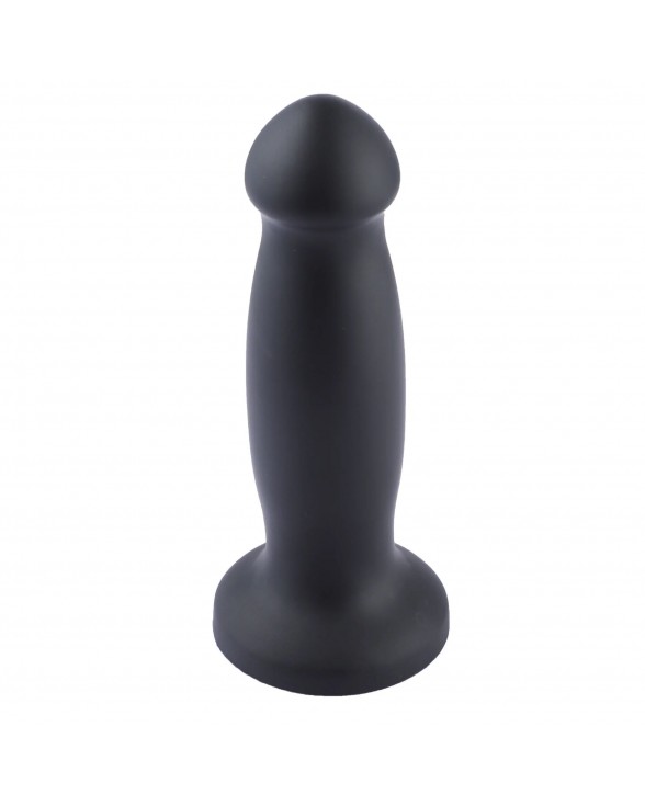 Силиконовый фаллоимитатор для секс-машин Hismith 7.2" Black Silicone Anal Dildo, система KlicLok - 3