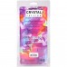 Фалоімітатор Doc Johnson Crystal Jellies - Realistic cock with balls 8.5 Inch - Rainbow - 5