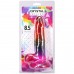 Фалоімітатор Doc Johnson Crystal Jellies - Realistic cock with balls 8.5 Inch - Rainbow - 4