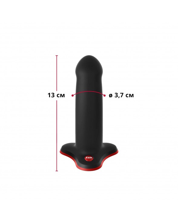 Фаллоимитатор Fun Factory AMOR Black, изогнутый - 2