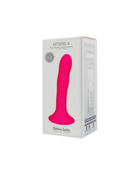 Дилдо с присоской Adrien Lastic Hitsens 4 Pink - 5