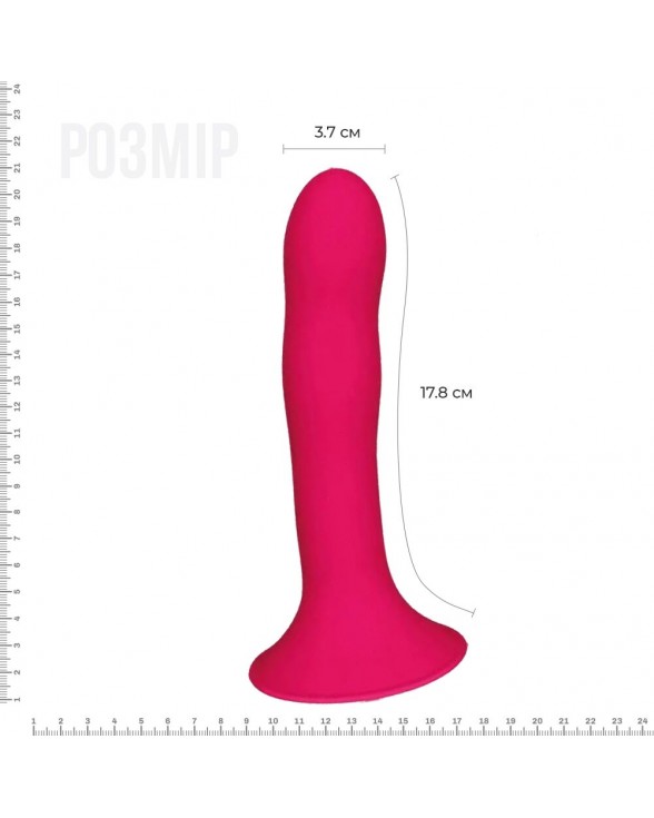 Дилдо с присоской Adrien Lastic Hitsens 4 Pink - 1