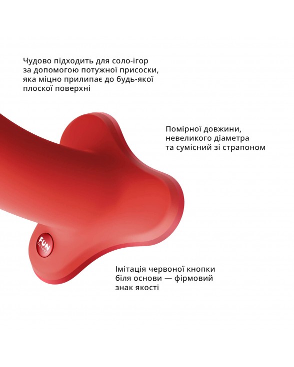 Фаллоимитатор Fun Factory MAGNUM, оранжевый - 3