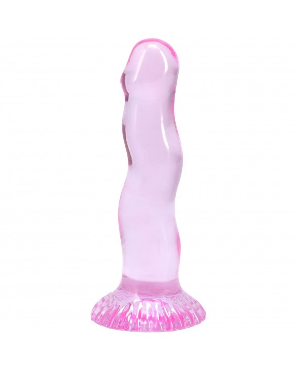 Набір фалоімітаторів Doc Johnson Crystal Jellies - Dong Starter Set - Purple, Pink, Green - 3