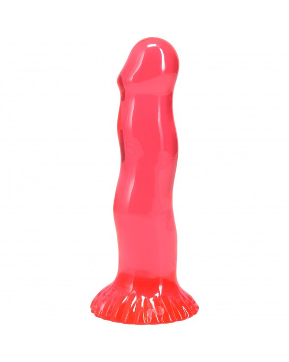 Набір фалоімітаторів Doc Johnson Crystal Jellies - Dong Starter Set - Purple, Pink, Green - 2