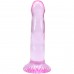 Набір фалоімітаторів Doc Johnson Crystal Jellies - Dong Starter Set - Purple, Pink, Green - 6