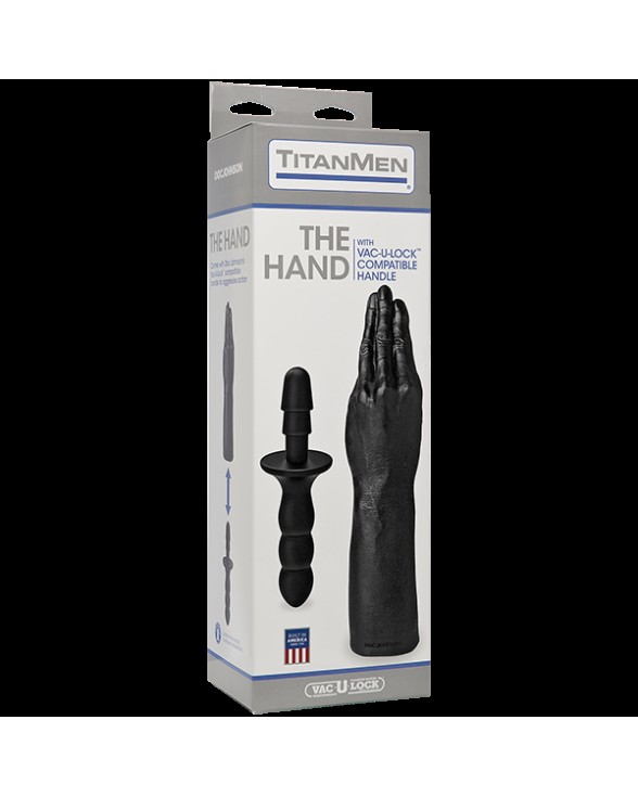 Рука для фістингу Doc Johnson Titanmen The Hand with Vac-U-Lock Compatible Handle - 1