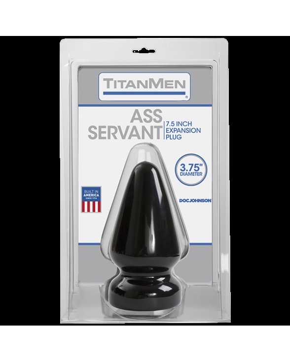 Пробка для фістингу Doc Johnson Titanmen Tools - Butt Plug 3.75 Inch Ass Servant - 1