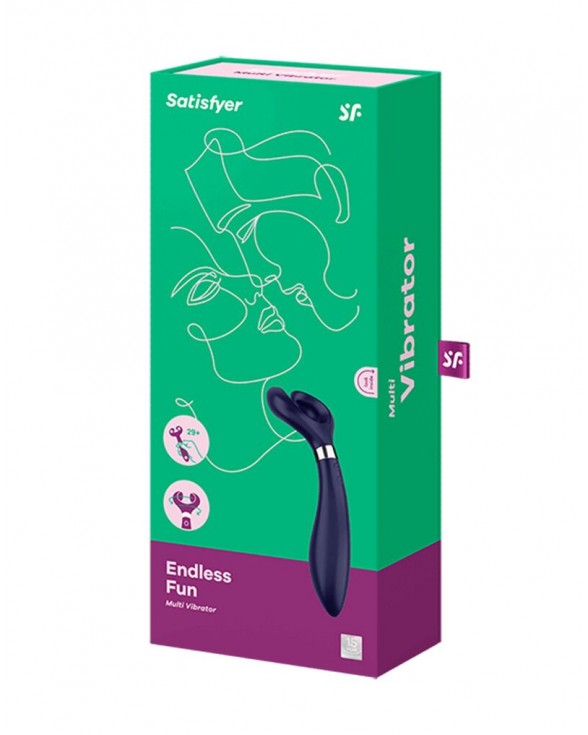 Вибратор для пар Satisfyer Endless Fun Blue - 2