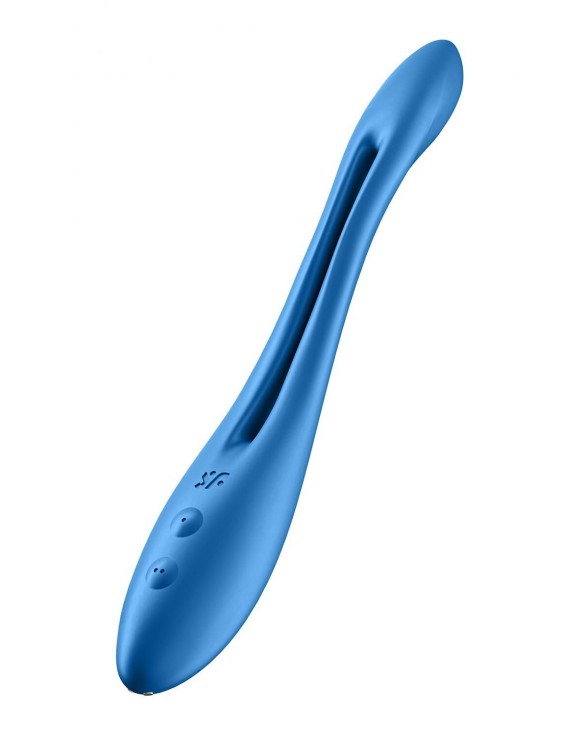 Універсальний гнучкий вібратор для пар Satisfyer Elastic Game Dark Blue