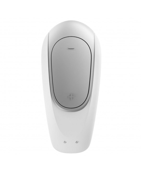 Смартвібратор для пар Satisfyer Double Fun (White) з пультом ДК - 2