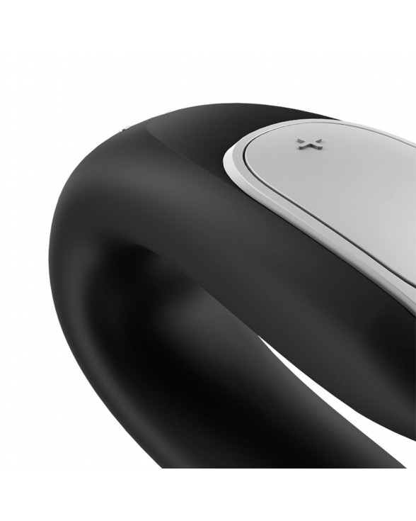 Смартвібратор для пар Satisfyer Double Fun (Black) з пультом ДК - 3