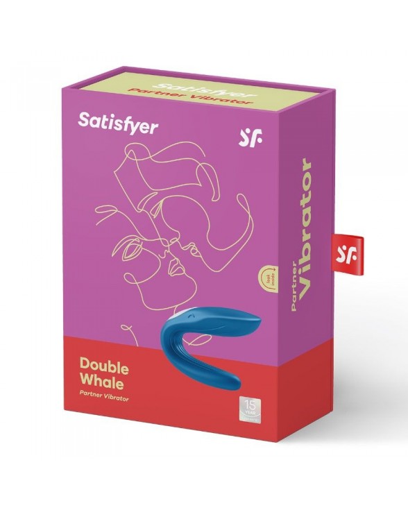 Вібратор для пар Satisfyer Double Whale - 1
