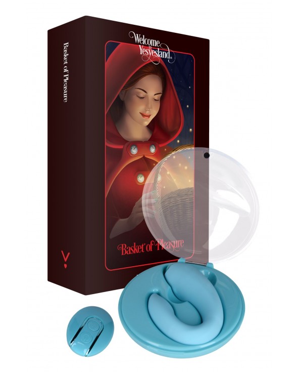 Вібратор для пар FairyGasm PleasureBerry blue - 7