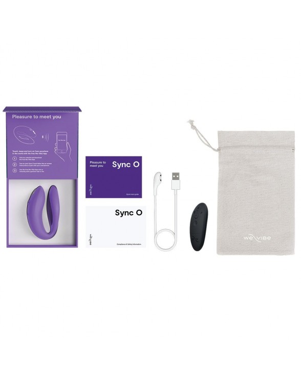 Смарт-вибратор для пар We-Vibe Sync O Light Purple - 7