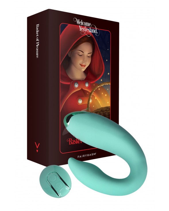 Вібратор для пар FairyGasm PleasureBerry green