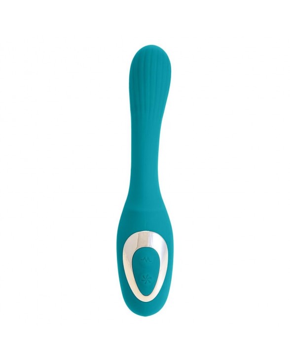 Вибратор S Pleasures Dual Suction - Turquoise - 2