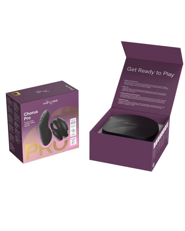 Смарт вибратор для пар We-Vibe Chorus Pro Satin Black - 11