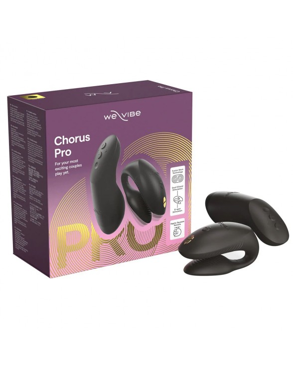 Смарт вибратор для пар We-Vibe Chorus Pro Satin Black - 12