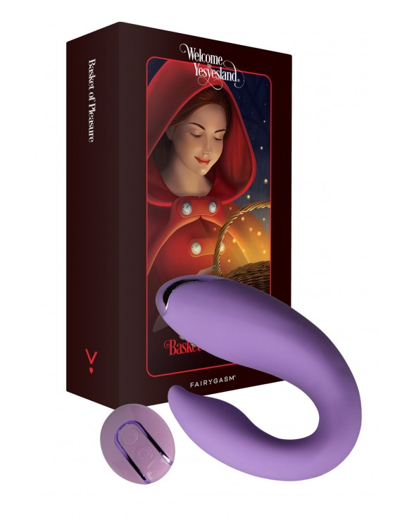 Вибратор для пар FairyGasm PleasureBerry violet