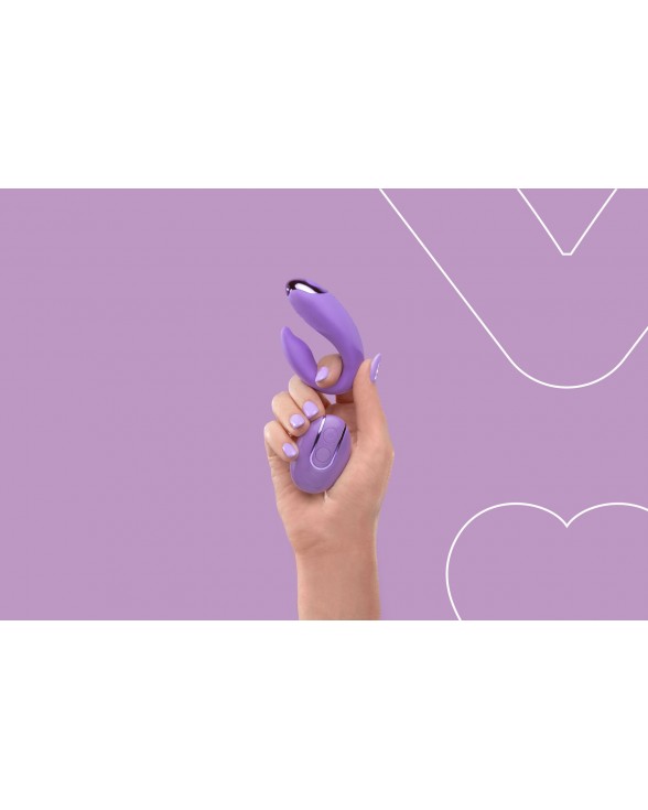Вибратор для пар FairyGasm PleasureBerry violet - 9