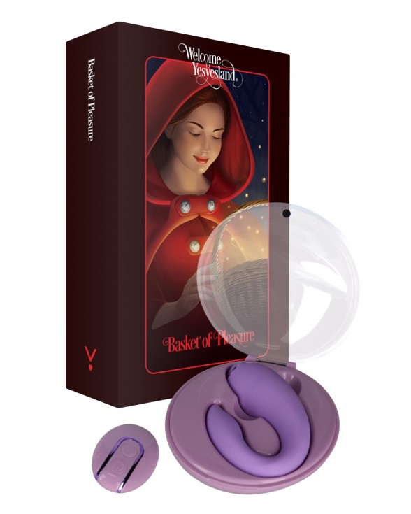 Вибратор для пар FairyGasm PleasureBerry violet - 7
