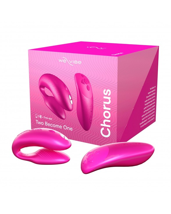 Смарт-вібратор для пар We-Vibe Chorus Cosmic Pink - 7