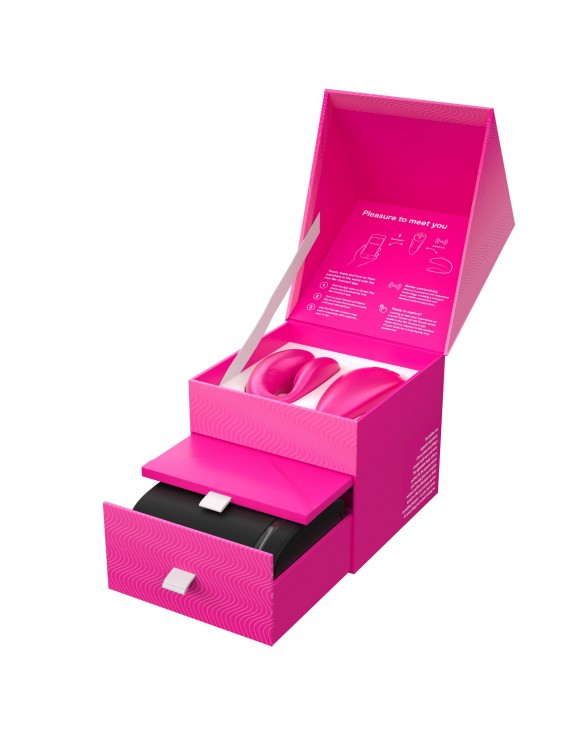 Смарт-вібратор для пар We-Vibe Chorus Cosmic Pink - 8