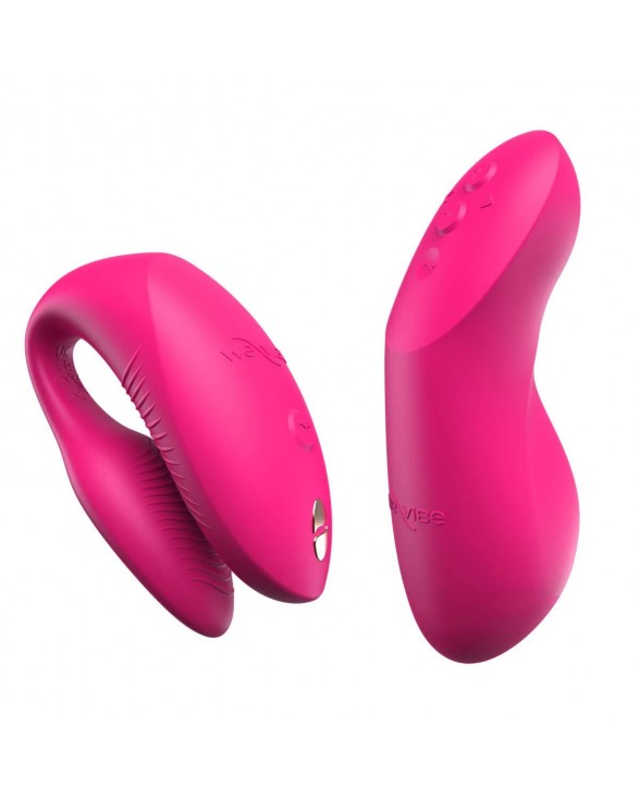 Смарт-вибратор для пар We-Vibe Chorus Pro Electric Pink - 2