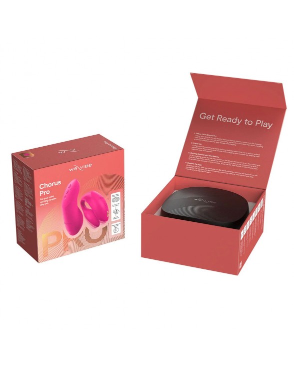 Смарт-вибратор для пар We-Vibe Chorus Pro Electric Pink - 11